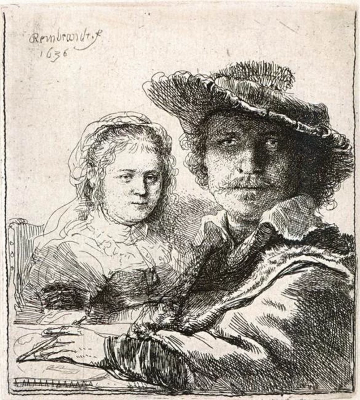 Autoritratto con Saskia - Teylers Museum, Haarlem